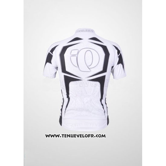 2011 Maillot Ciclismo Pearl Izumi Noir et Blanc Manches Courtes et Cuissard